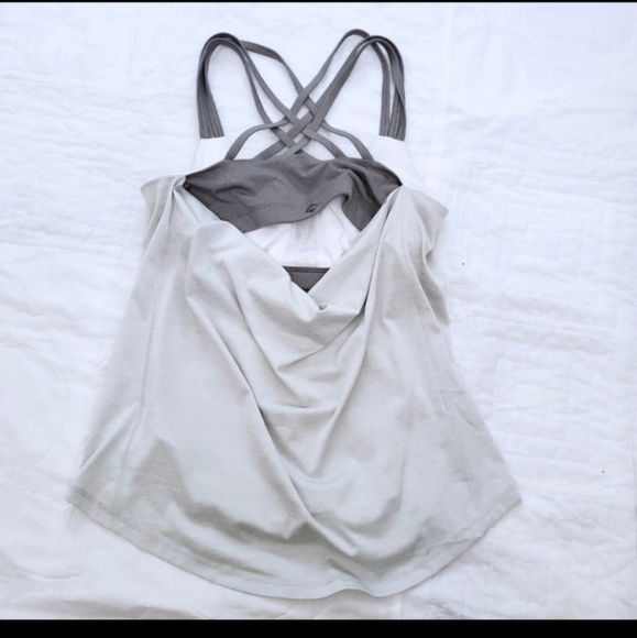 Prana. Waterfall tank top.  Medium - Picture 4 of 4